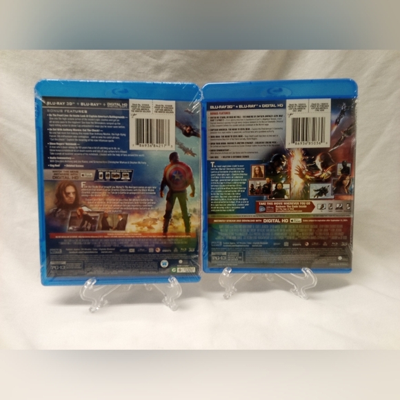 SEALED Captain America DVD/pin set - Picture 3 of 6